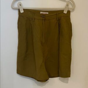 Vintage 90s United Colors Of Benetton Olive Bermuda Shorts